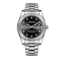 thumbnail image 2 of Resicozy Watch for Men and Women Dress Stainless Steel Wrist Watches Date Display Waterproof Casual Wristwatch D One Size, 2 of 3