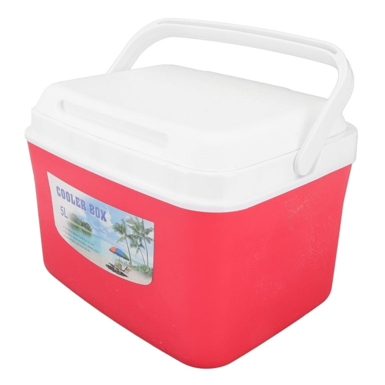 5L Portable Warmer Cooler Constant Temp Long Lasting Refrigerator Box with  Handle for Car Camping