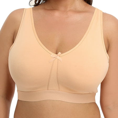 

Ladies Plus Size Bra Full Firm Support Non Wired Non Padded Bra