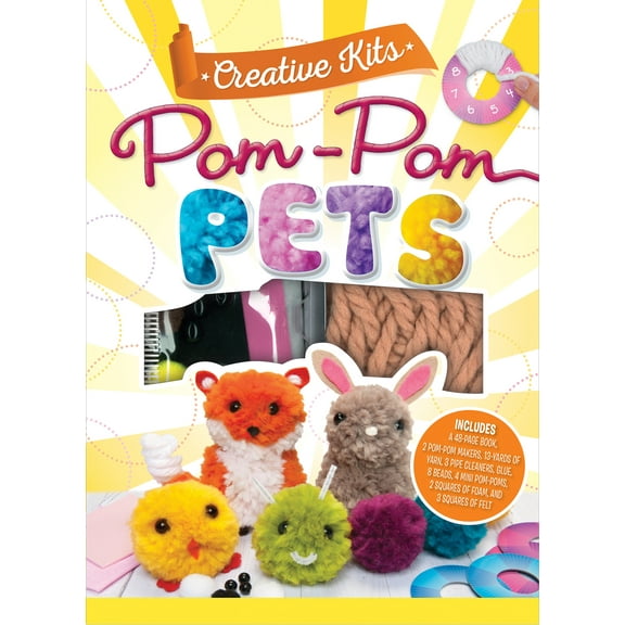 Jaclyn Crupi: Creative Kits: Pom-Pom Pets (Hardcover)
