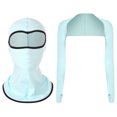thumbnail image 2 of OJSFQUFP UPF Sun Protection Arm Sleeves Shawl with Face Mask Full Cover Arm Sleeve Sun Protection Comfortable for Cycle Running Swimming, 2 of 3
