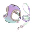 thumbnail image 2 of sunsanly Cat Harness And Leash Set Soft Breathable Vest with Reflective Strip Escape Proof Nylon Kitten Harness for Walking Traveling, 2 of 8
