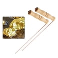 thumbnail image 5 of Pack Of Two Wooden Handle Copper Dowsing Rods For Paranormal Research Use, 5 of 7