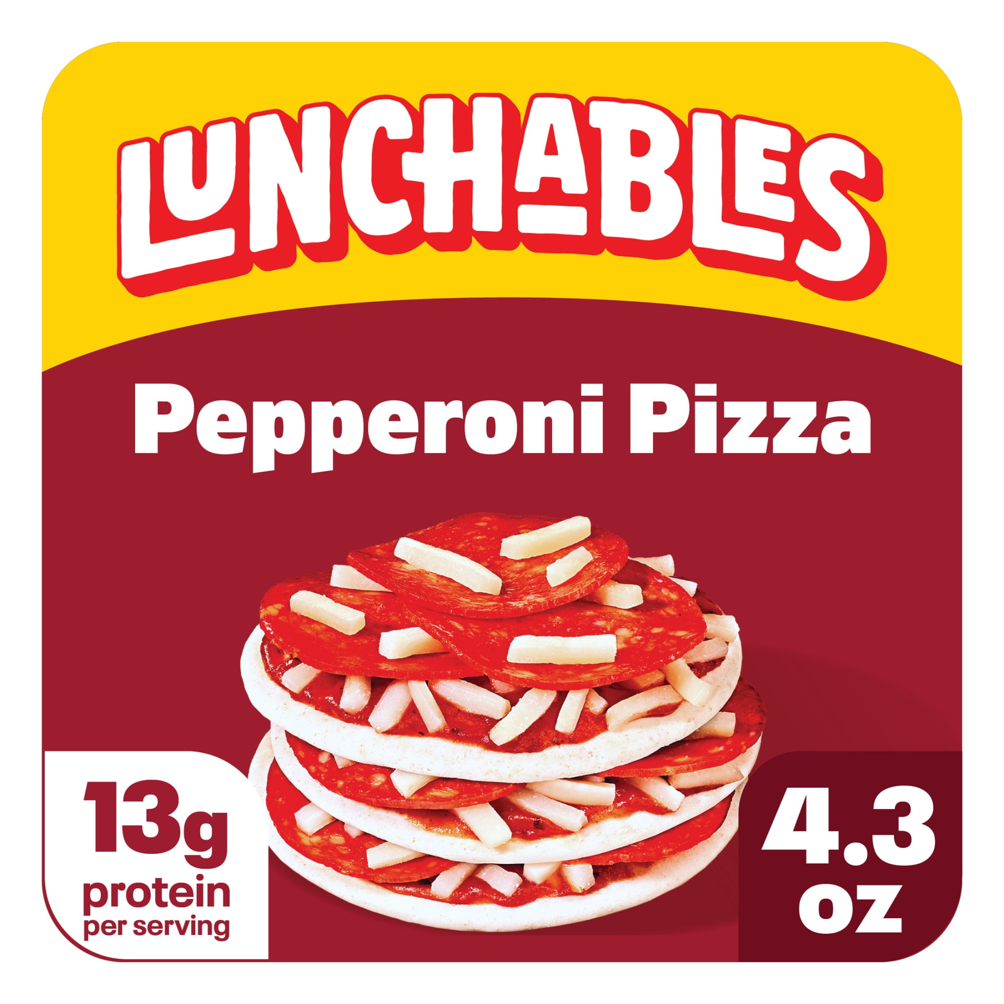 Lunchables Pepperoni Pizza, 4.3 oz Pack