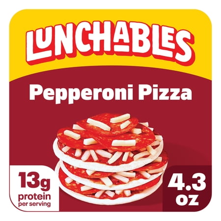 Lunchables Pepperoni Pizza, 4.3 oz Pack