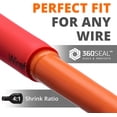 thumbnail image 7 of Wirefy 1/4" Heat Shrink Tubing - 4:1 Ratio - Adhesive Lined - Marine Grade Heat Shrink - 50 feet Roll - Red, 7 of 7