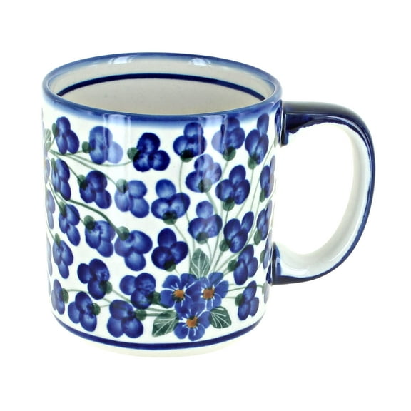 Blue Rose Polish Pottery Royal Vine Coffee Mug