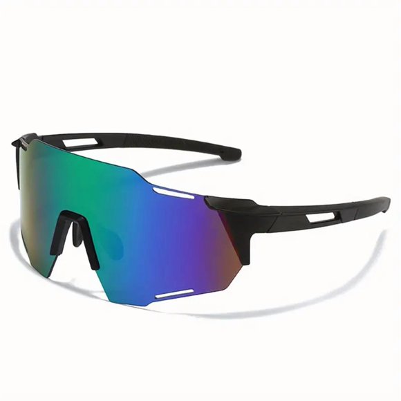 Lunettes de Vélo Sport Lunettes de Vélo C02 Noir Vert Excellent Cadeau