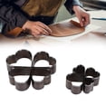 thumbnail image 4 of Leather Cutting Die, Different Size Accurate 8PCS Incisive High Density Heart Shaped Leather Cutter  For Clay For Rubber, 4 of 8