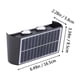 thumbnail image 3 of Solar Garden Light Wall Light Wall Washing Garden Water Proof Wiring Induction Solar Wall Light Outdoor, 3 of 6