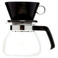 Melitta® 6 Cup PourOver Paper Drip Coffee Maker with Glass Carafe