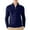Navy, variant on Men's Jackets Lightweight Casual Fashion Casual Solid Color Long Sleeve Hoodless Casual Outwear Jackets