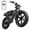R00A - Black - 48V/15AH, variant on Electric Bike for Adults, 20"x4.0 Fat Tire E-Mountain Bicycle, Peak 1500W Motor 48V 15Ah Removable Battery 7-Speed E-Bike UL2849, LCD Display
