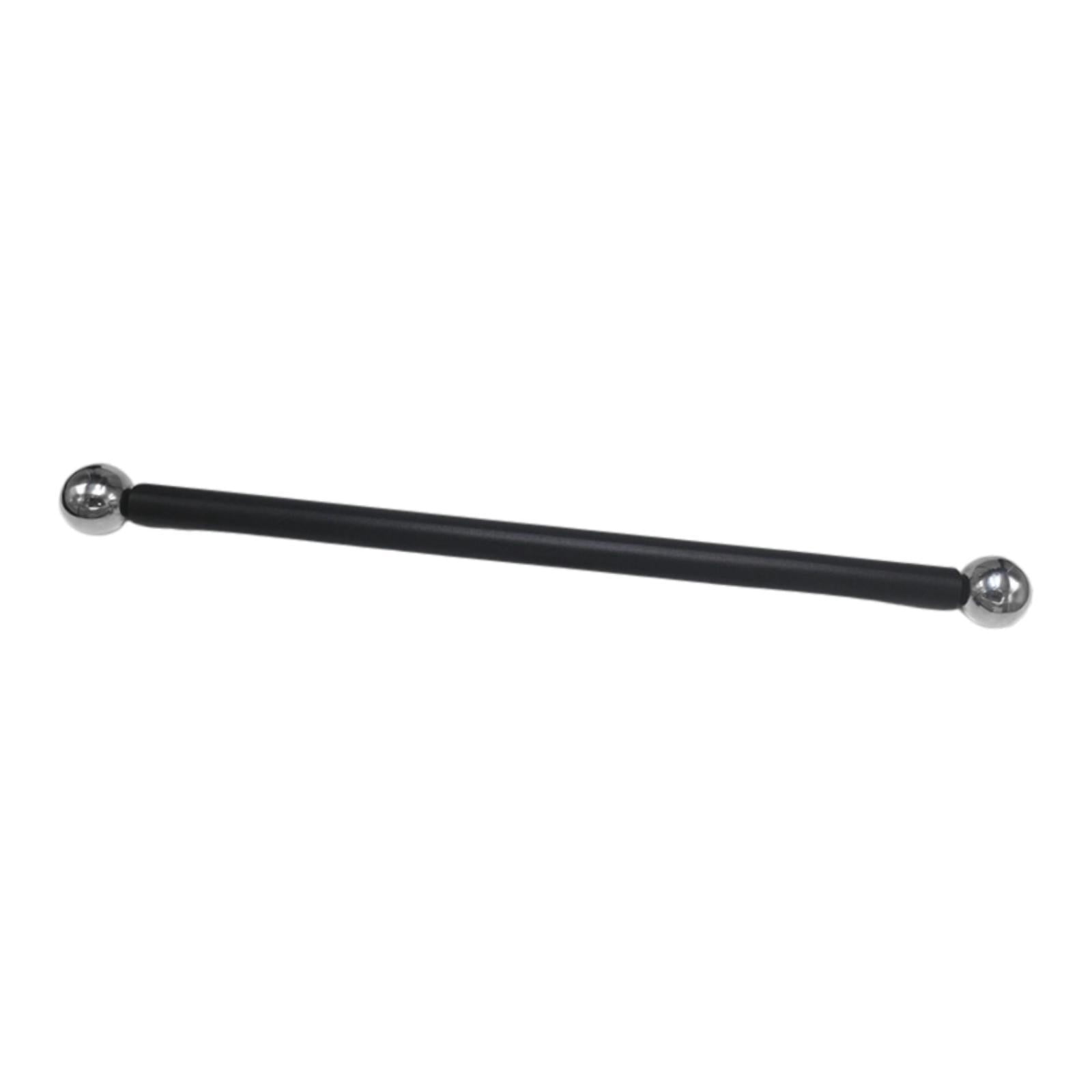 Zxpjkyu Flag Holder Replacement Arm Street Light Part for Hanging Sign Outdoor Lamp Post 56cm Argent ball