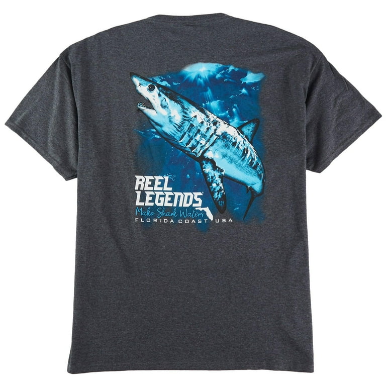 2 Reel Legends Men's 2XL Short Sleeve T-Shirt - clothing