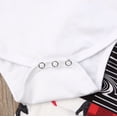thumbnail image 3 of Kmbangi Baby  Set Bear Letters Stitching Full Jumpsuit Cap Stretch Pants Suit, 3 of 8
