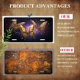 thumbnail image 5 of Enchanted Golden Butterflies Funny Personalized License Plate Rust-proof Stainless Steel Metal License Plate Suitable For Men And Women 12.2" x 6.2", 5 of 7