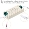 thumbnail image 5 of Uxcell 12 to 18W 300mA LED Driver AC 85 to 265V Output 36 to 63V DC Male Connector Transformer 2pcs, 5 of 5