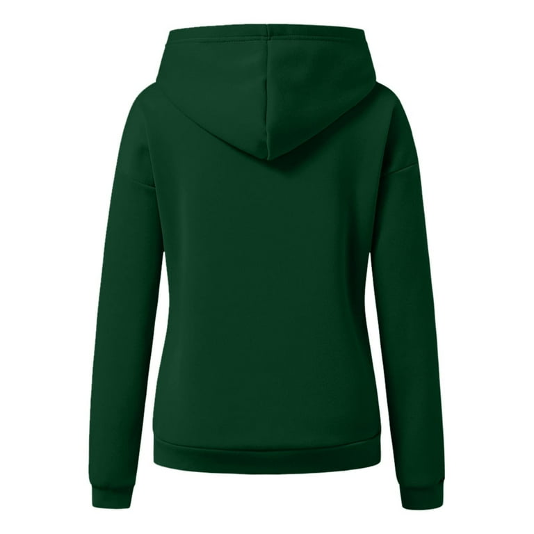 DONDUP 売れ筋商品|||ドンダップ パーカー・スウェットシャツ アウター レディース Sweatshirts Green Scyoekwg Sweatshirt for Women Trendy Classic Solid Colors