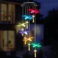 thumbnail image 1 of campanas de viento solares, regalo para todos los padres, padrastro, abuelo, esposo, mamá, abuela, mujer, tía, perfecto para decoración de patio, decoración de patio solar para Navidad, 1 of 5