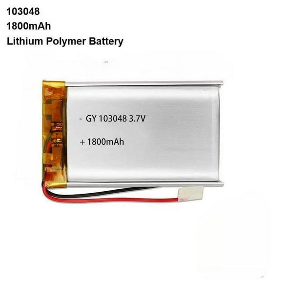 3.7V 1800mAh Li-Ion Battery 103048 Lithium Polymer Rechargeable Battery For Bluetooth Headset GPS Toy