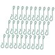 thumbnail image 5 of unbranded 100Pcs Plastic Christmas Pendant Hooks Shaped Hooks for Tree Ornaments, 5 of 7