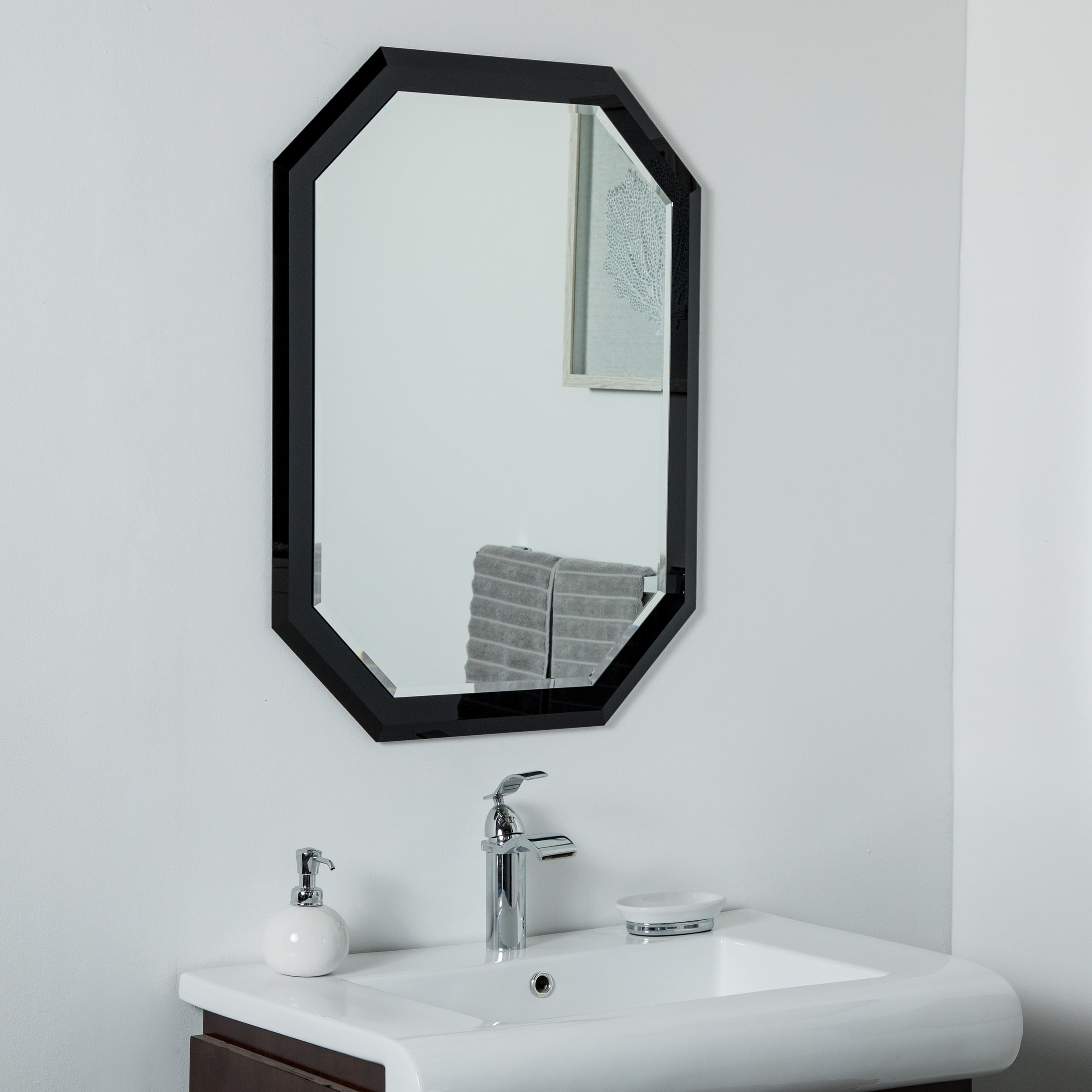 Bella Frameless Wall Mirror 31.5 x 23.6 