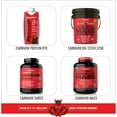 thumbnail image 6 of MuscleMeds Carnivor Mass Gainer – 50 g Beef Protein & 125 g Reactive Carbs – Sugar‑Free, Fat‑Free, Lactose‑Free – Vanilla Caramel, 10.3 lb, 6 of 9