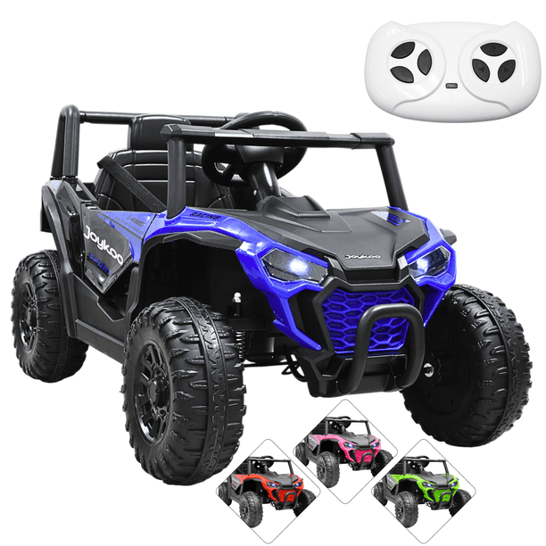 Montable Electrico para Niños UVT-001 Luz y Sonido Control Remoto Conexión USB y Bluetooth 12v - Azul