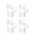 thumbnail image 4 of 20 Marcapáginas de Flores Secas Transparentes, Marcapáginas de Flores para Manualidades, Marcador de Página Floral para Recuerdos de Fiesta 2 piezas, 4 of 10