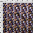 thumbnail image 3 of oneOone Cotton Poplin Dark Purple Fabric Halloween Sewing Material Print Fabric By The Yard 42 Inch Wide, 3 of 5