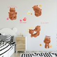 thumbnail image 2 of Mother's Day Wall Decals Cartoon Warm Baby Bear Mom and Kid Wall Stickers, Children Kids Baby Home Room Nursery DIY Decorative Adhesive Art Wall Mural, 2 of 4