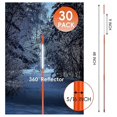 thumbnail image 2 of 30pcs Reflective Driveway Markers 48 Inch Hi-Visibility Safety Snow Poles for Parking Lots, Walkway, 2 of 5