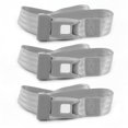 thumbnail image 1 of Standard 2 Point Gray Lap Bench Seat Belt Kit with 3 Belts for 1984-2001 Jeep Cherokee, 1 of 1