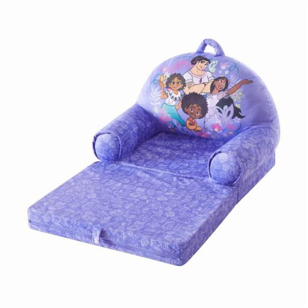 Disney Encanto Toddler Foam Flip Chair, Purple – Convertible Toddler Chair & Sofa