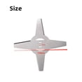 thumbnail image 6 of Paddsun Weed Eaters Replacement Blade, 2Pack Metal Blades For Electric Weed Eater Brush Cutter Grass Trimmer, 6 of 6
