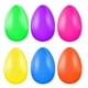 thumbnail image 5 of Cáscara de huevo de Pascua de plástico con forma de huevo, decoración con abertura, color huevo torcido, 4 x 6 cm, cáscara de huevo pequeña de plástico, 5 of 5