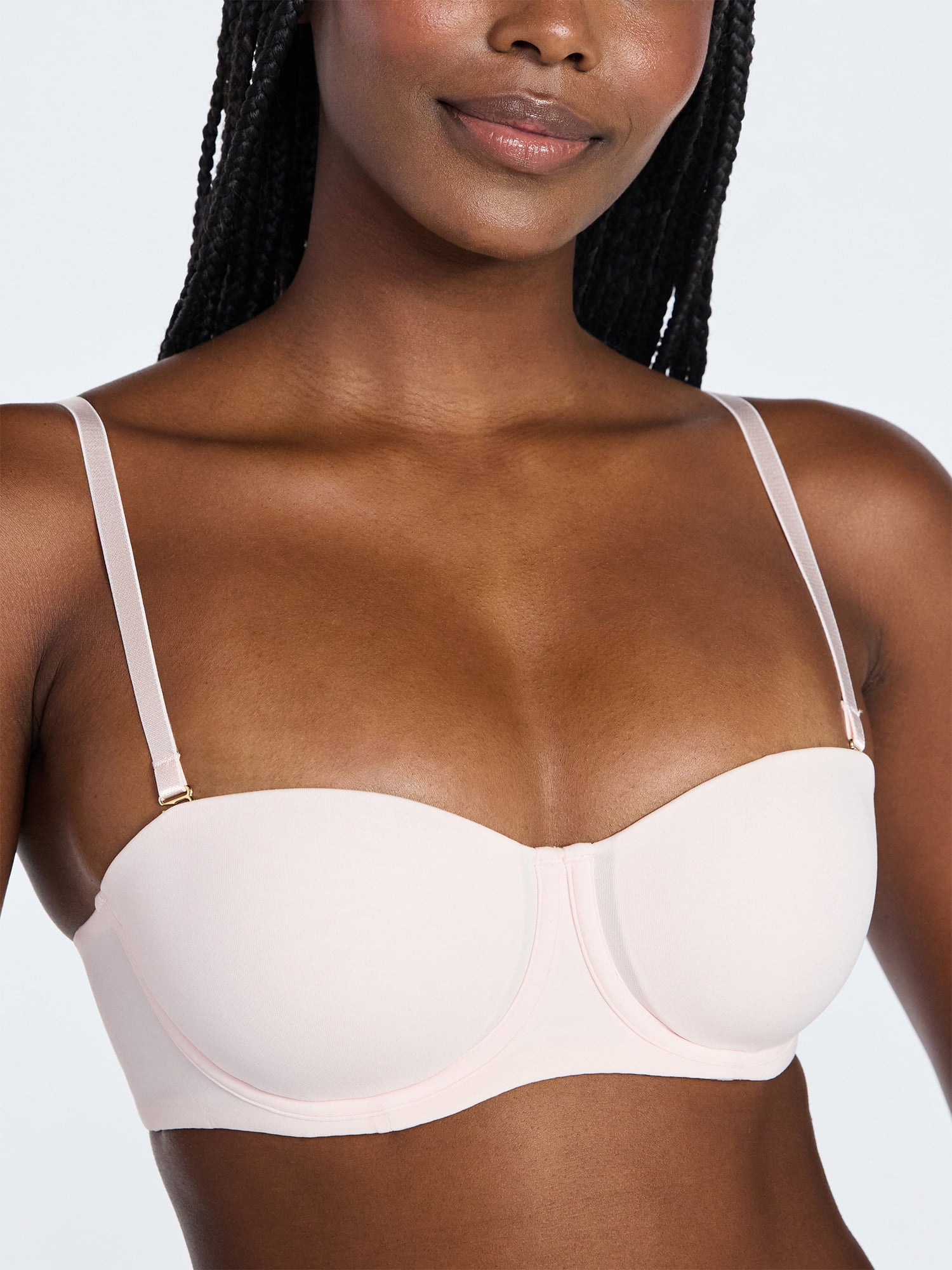 Joyspun Women's Strapless Easy Multiway Bra, Sizes 34A-40D