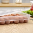 thumbnail image 5 of 34 Grid Egg Box Food Container Eggs Refrigerator Organizer Storage Box Crisper Picnic Egg Storage Box Camping Eggs Container, 5 of 7