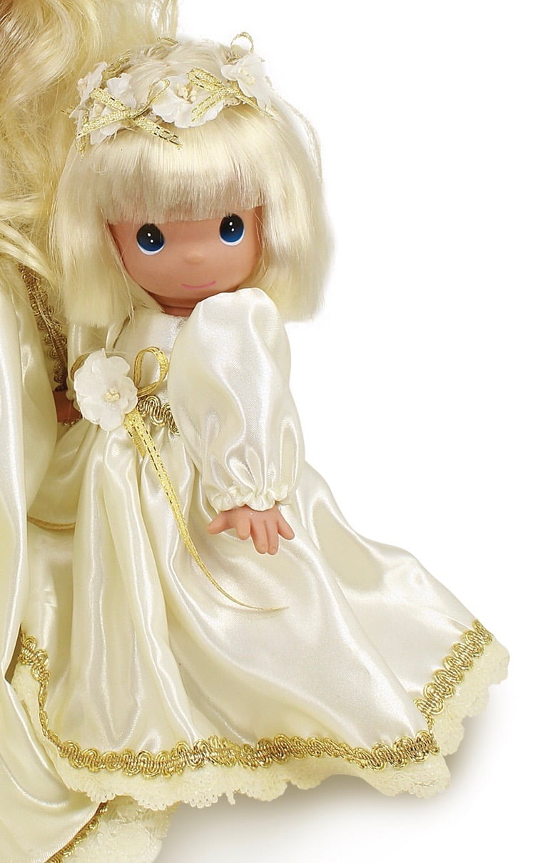 precious moments flower girl doll