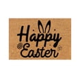 thumbnail image 3 of CoreLiving Easter Bunny Rug Outdoor Spring Welcome Doormat Non Slip Front Door Mat for Porch Entryway Home Decor Floor Easter Decorations Rabbit Design Layered, 3 of 9