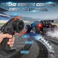 thumbnail image 5 of Remote Control Trucks, 1:18 4WD RC Cars, Remote Control Monster Truck with Cool Light, Rechargeable 25Km/H Off-Road RC Car for Kids, Boy Toys for Age 5 7 10, Best Gift for Toddler Boys, 5 of 9