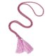 thumbnail image 2 of 1 Pair Tassel Rope Curtain Tiebacks Tie Backs Living Bed Room Pink + Golden Macarena none, 2 of 8
