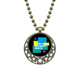 thumbnail image 1 of Nada es cierto todo permitido Colgante Estrella Collar Luna Cadena Joyas Unbranded M, 1 of 3