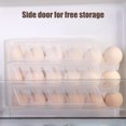 thumbnail image 5 of Mecorevxz Rolling Egg Organizer Detachable Egg Timer Egg Storage for Refrigerator Side Door Slide-type Egg Roller Egg Storage Box Household(B), 5 of 6