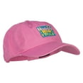 thumbnail image 5 of Happy New Year Patched Unstructured Cap - Hot Pink OSFM, 5 of 5