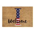 thumbnail image 2 of ViLaViDeca 4th Of July Door Mat Patriotic Doormat Entryway Rug Welcome Independence Day Doormat Stain And Fade Patriotic Decor Welcome Outdoor Mat Decorative For Home, 2 of 4