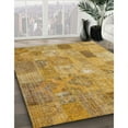 thumbnail image 3 of Ahgly Company Machine Washable Indoor Rectangle Contemporary Sedona Brown Area Rugs, 4' x 6', 3 of 7