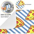 thumbnail image 5 of Pizza Blue Lines Dish Drying Mat for Kitchen Counter 18 x 24 in Rack Mat, Microfiber Dry Dishes Mats Drainer Mat Dish Drying Pad Countertops Mat, 5 of 6