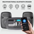 thumbnail image 4 of Sistema PA portátil CAICOUSTIC de 8 canales con Bluetooth 1500W, 4 of 7